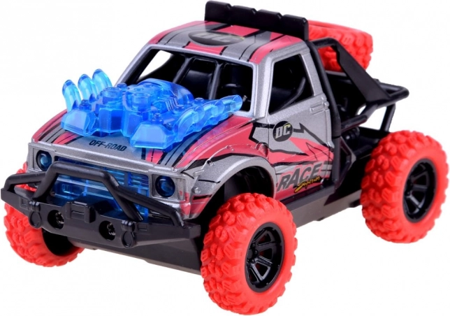 Metalowy samochodzik 4x4 Predator ze światłami i dźwiękami – Predator