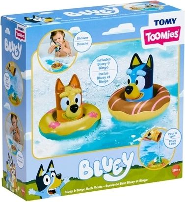 Pływające zabawki do kąpieli Bluey - 2 sztuki