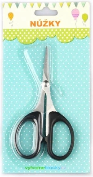 Nożyczki do kreatywnego tworzenia z ostrym czubkiem