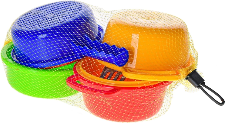 Praktyczne opakowanie w siatce na podróż i sprzątanie