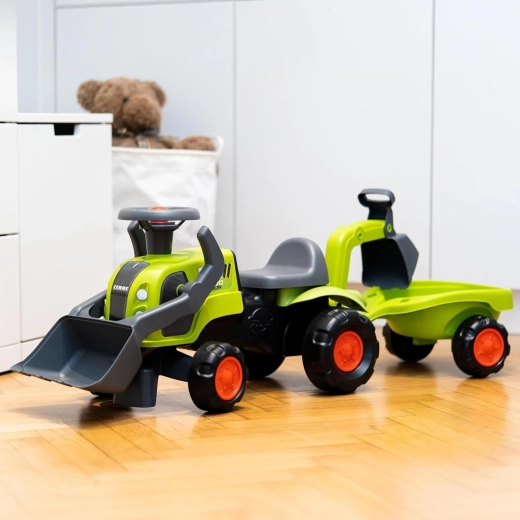 Funkcyjna przednia łyżka do prawdziwego załadunku