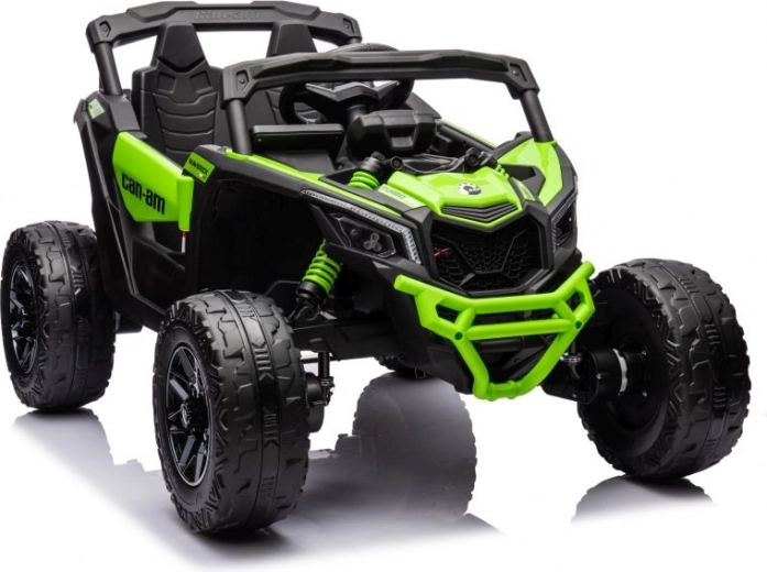 Elektryczne dziecięce autko buggy CAN‑AM, zielone lakierowane