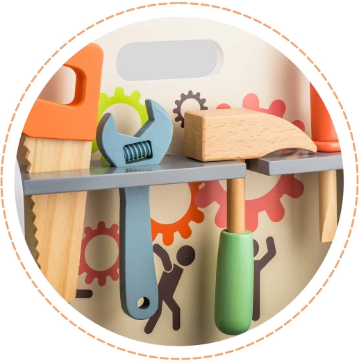 Komplet drewnianych narzędzi zawsze pod ręką