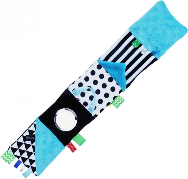 Elementy sensoryczne: szelest, lusterko i metki