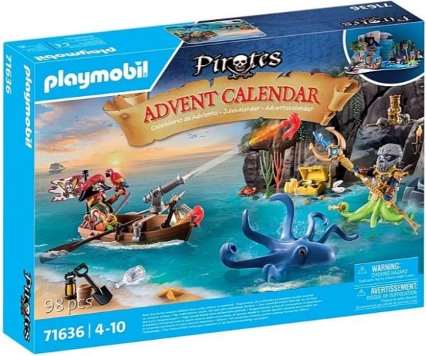 Kreatywny kalendarz adwentowy Piraci PLAYMOBIL