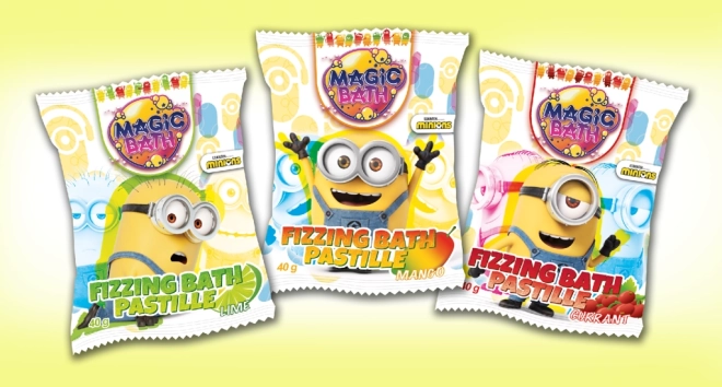 Musująca tabletka do kąpieli MINIONS dla dzieci
