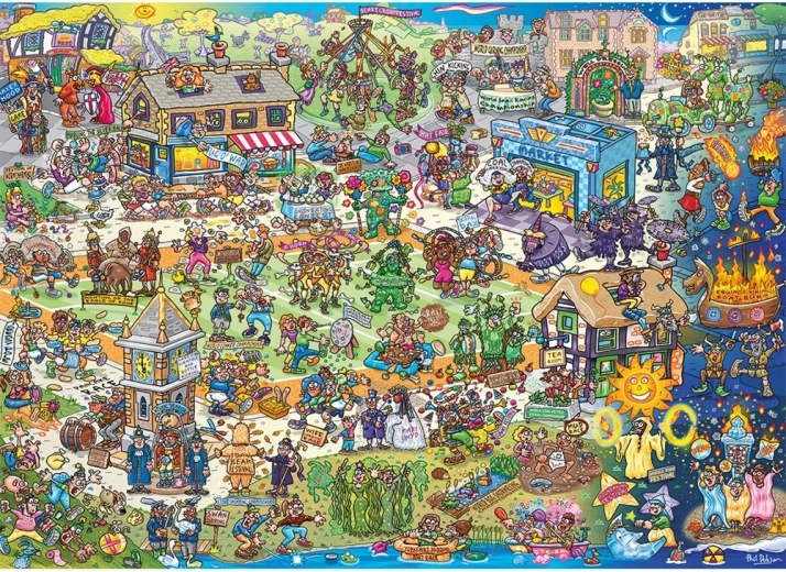 gibsons puzzle barmy britain 1000 elementów