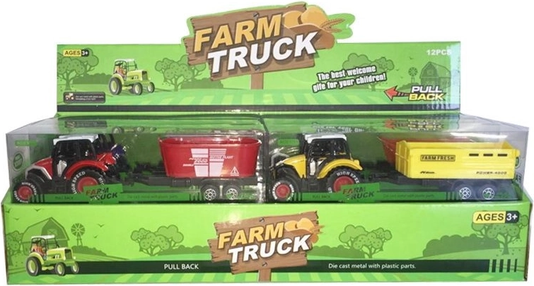 Traktor na napęd 18 cm