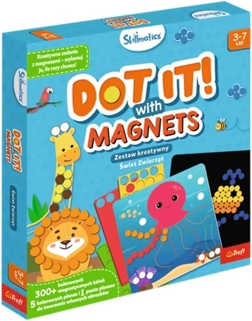 TREFL Skillmatics Dot It! Z magnesami – świat zwierząt