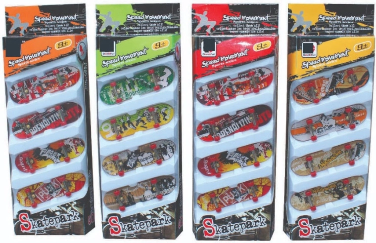 Skatepark multipack fingerboardów 4 szt.