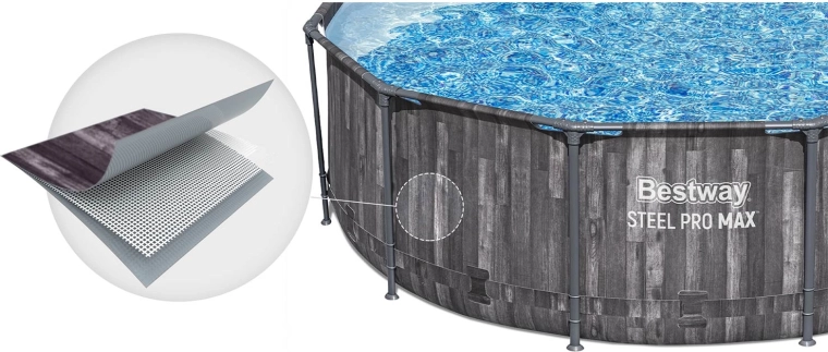 Stabilna stalowa rama i wielowarstwowa folia dla długiej żywotności