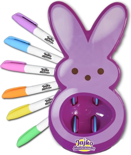 Epee Jajko Malowanko króliczek do malowania jajek, fioletowy