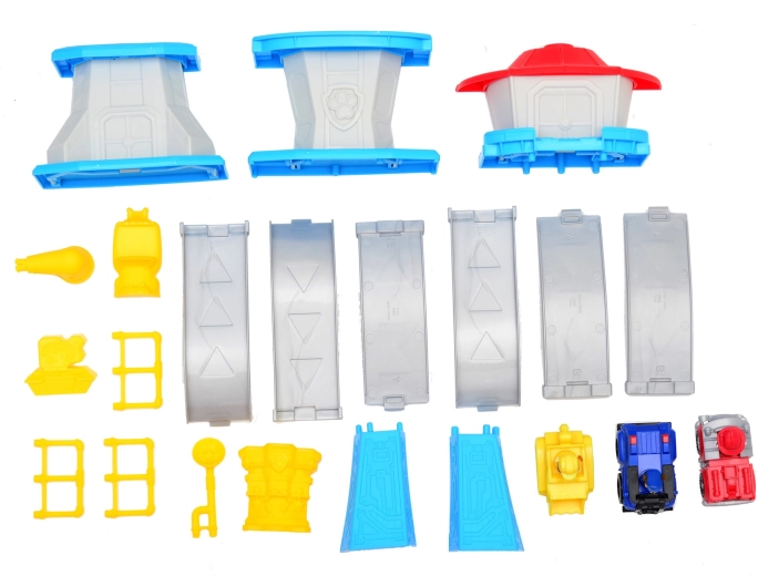 Kolorowe elementy i łatwy montaż