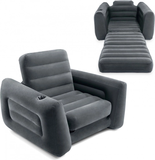 Nadmuchiwana Fotel i Łóżko 2-w-1 221x107x66 cm Intex