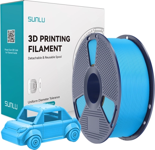 Filament Sunlu PETG lazurowy