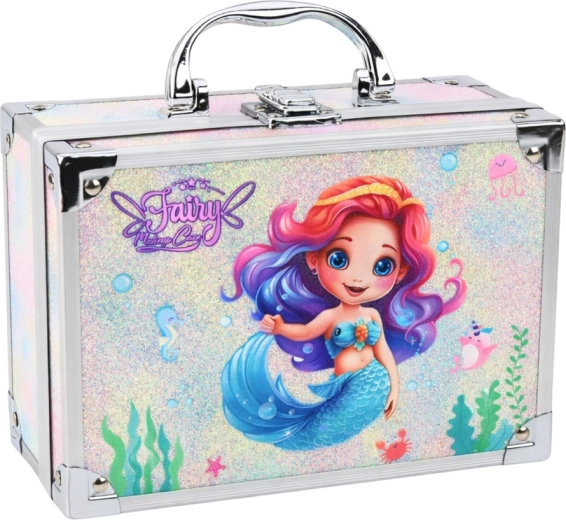 Błyszczący design z motywem syrenki