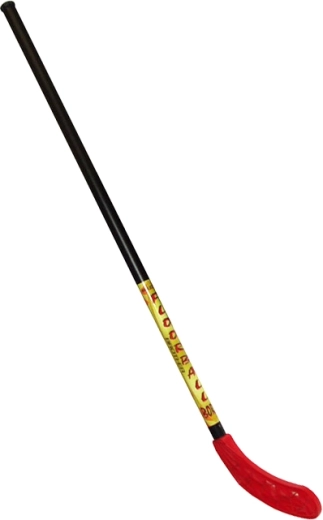 Kij do unihokeja Brother Bora prosty czerwony 90 cm - 1 sztuka