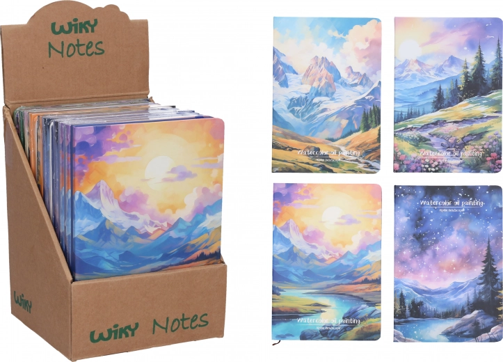 Notes w linie 21 × 14,5 cm – Krajobraz, 80 stron