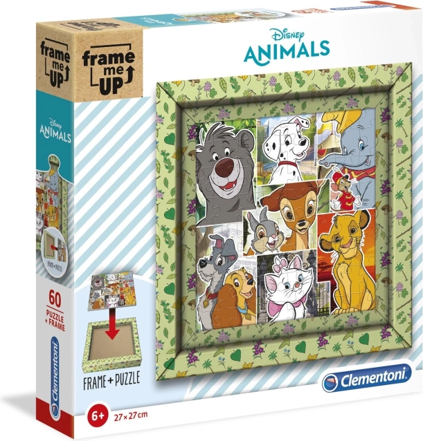 Clementoni puzzle Frame Me Up DISNEY 60 elementów z ramką