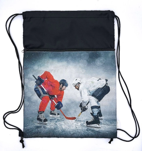 Woreczek na obuwie CONCORDE Hokej na lodzie, szary