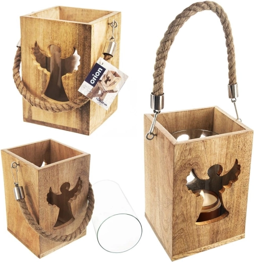 Naturalne drewno z anielskim wycięciem