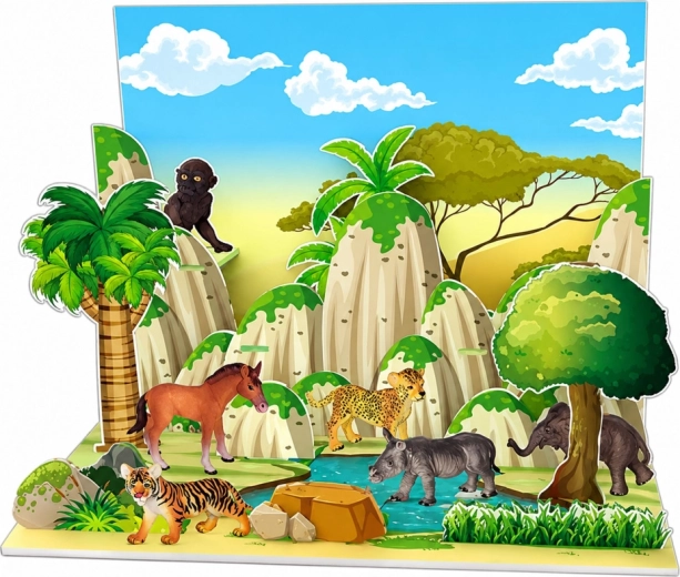 Parkowa diorama 3D dla jeszcze lepszej zabawy
