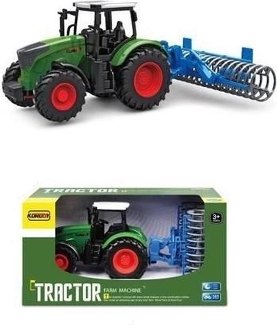 Traktor z maszyną rolniczą