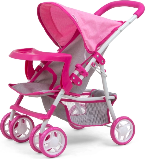 Milly Mally wózek dla lalek Kate Prestige Pink