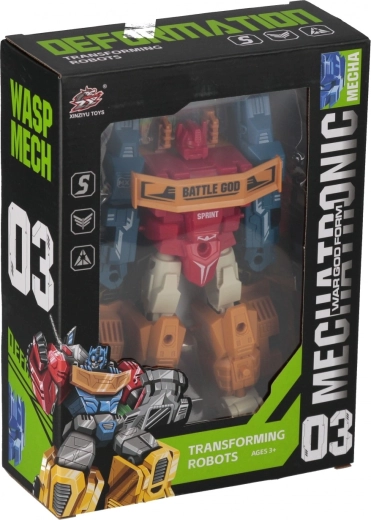 Przemiana robota w auto w mgnieniu oka