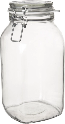 Szklany słoik z zamknięciem klipowym Gothika 2,5 l