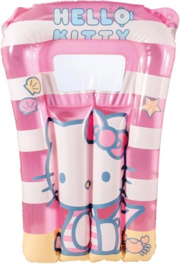 Dziecięcy dmuchany materac Hello Kitty z okienkiem