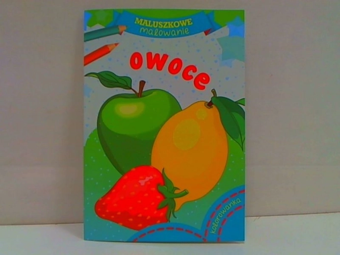 Malowanie dla najmłodszych – owoce