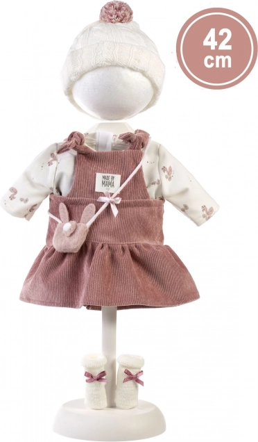 Ubranko dla lalki LLORENS 42 cm – zestaw 7 części