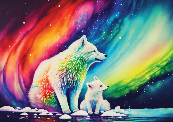 Puzzle Zorza polarna 1000 elementów YAZZ