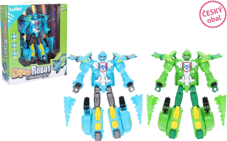 Robot dinozaur w czeskim opakowaniu - 1 sztuka