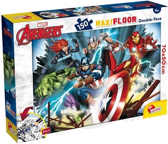 Lisciani Marvel puzzle maxi 150 elementów Avengers
