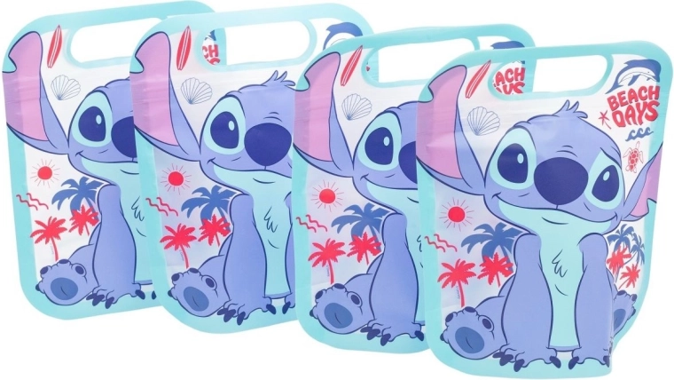 Zestaw zamykanych woreczków DISNEY Stitch 4 szt.