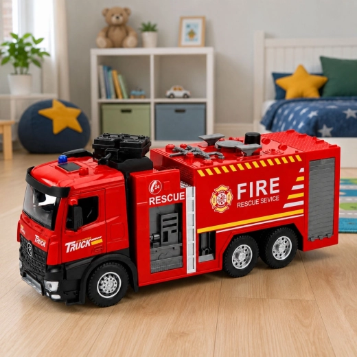 Duży model 1:12 z metalową kabiną
