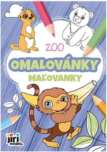 Kolorowanki A5 Zoo JIRI MODELS