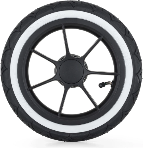 Płynna jazda dzięki dużym pompowanym kołom