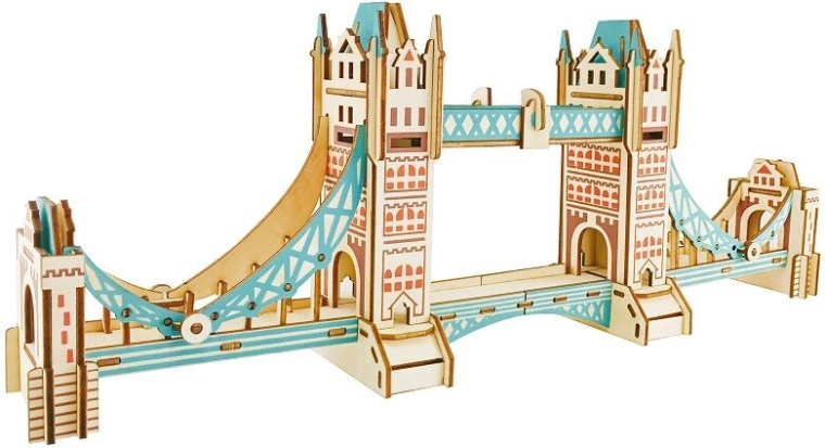 Drewniane puzzle 3D Tower Bridge