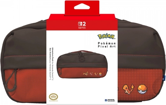 Hori Adventure Pack Pokémon Pixel Red do Nintendo Switch 2