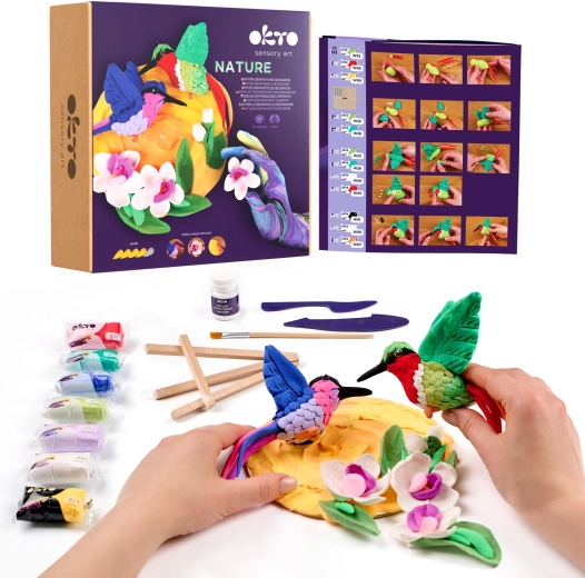 Okto nature artystyczny zestaw do modelowania Kolibry