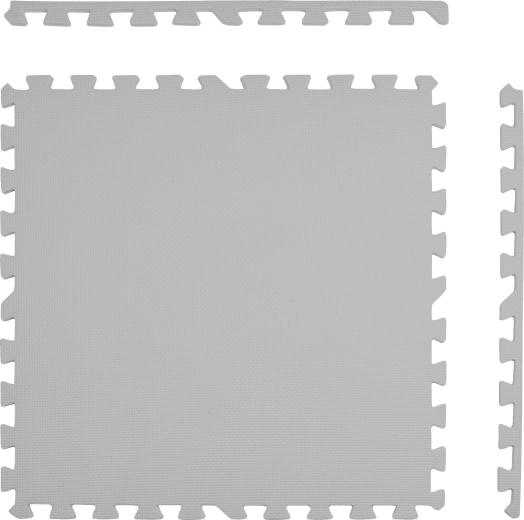 Modułowe puzzle 60 × 60 cm z krawędziami