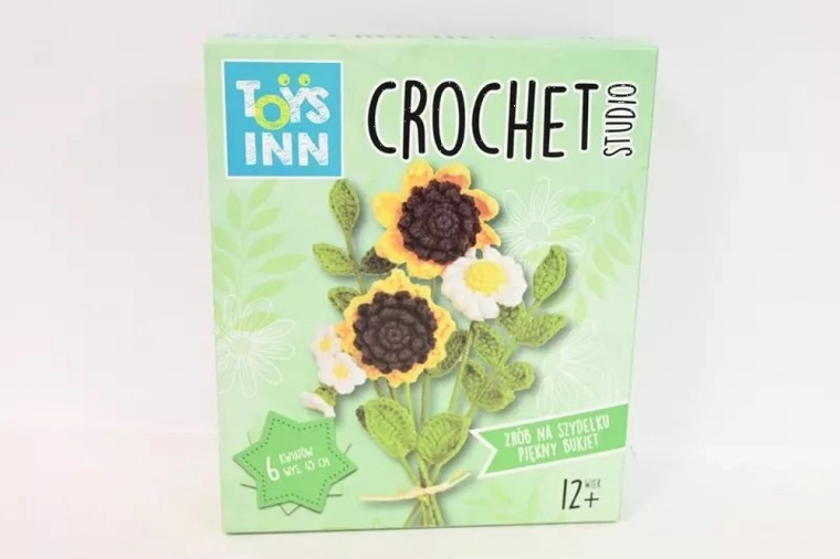 Zestaw do szydełkowania Crochet Studio – słoneczniki