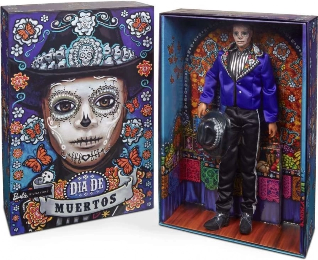 Kolekcjonerska lalka Ken Barbie Dia De Muertos 2023