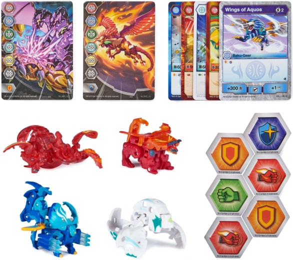 Kompletna kolekcja bitewna Bakugan
