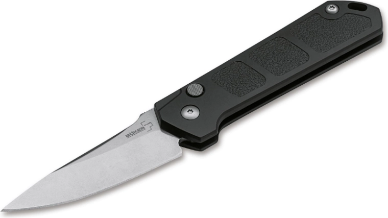 Böker Plus Kihon Auto nóż stonewash 8 cm