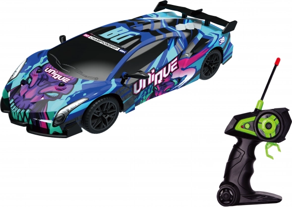 Świecące auto RC na zdalne sterowanie 27 cm