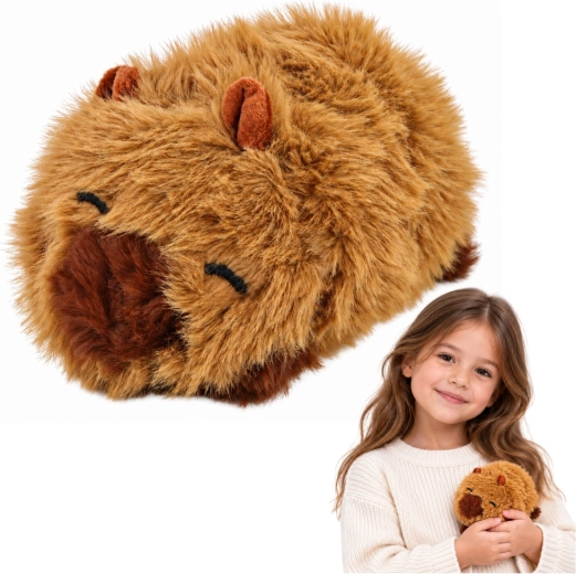 Brązowa pluszowa kapibara 16 cm